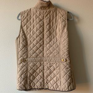 Nordstrom Women’s Beige Fall Vest - Size M